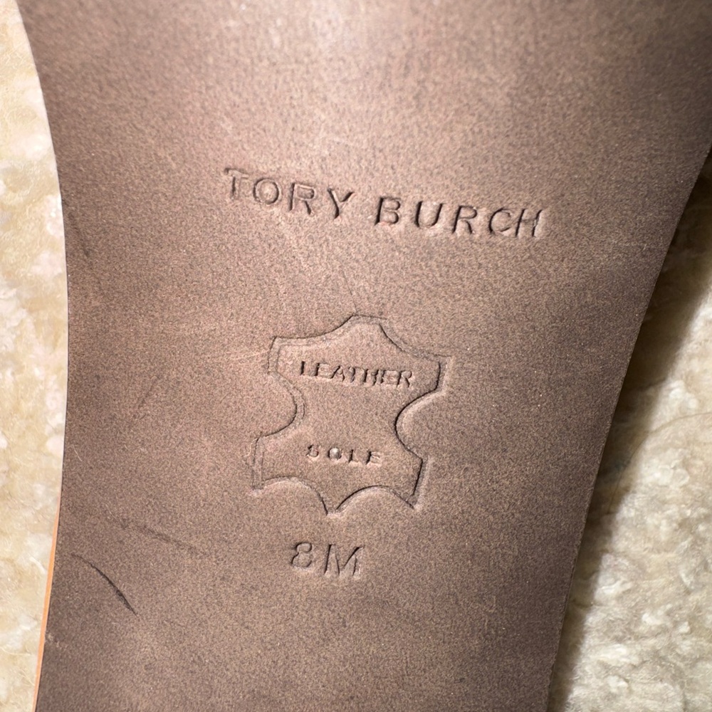 NEW Tory Burch Ines Cage Slide Sandal in Camel - Picture 10 of 10